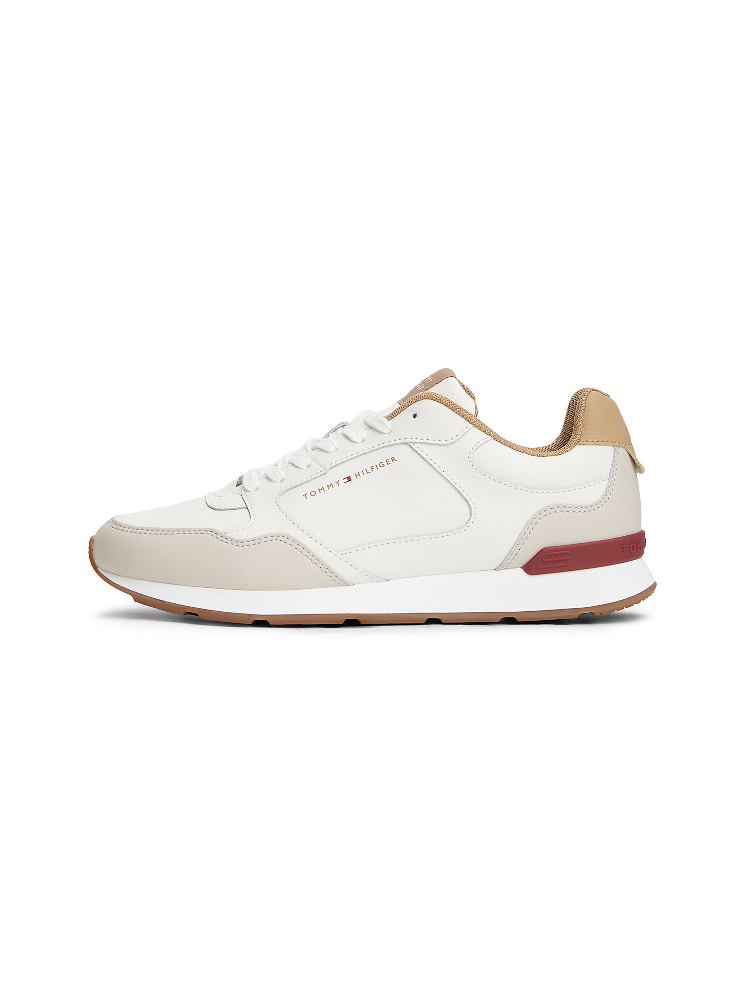 TOMMY HILFIGER Platform trainers in White: front