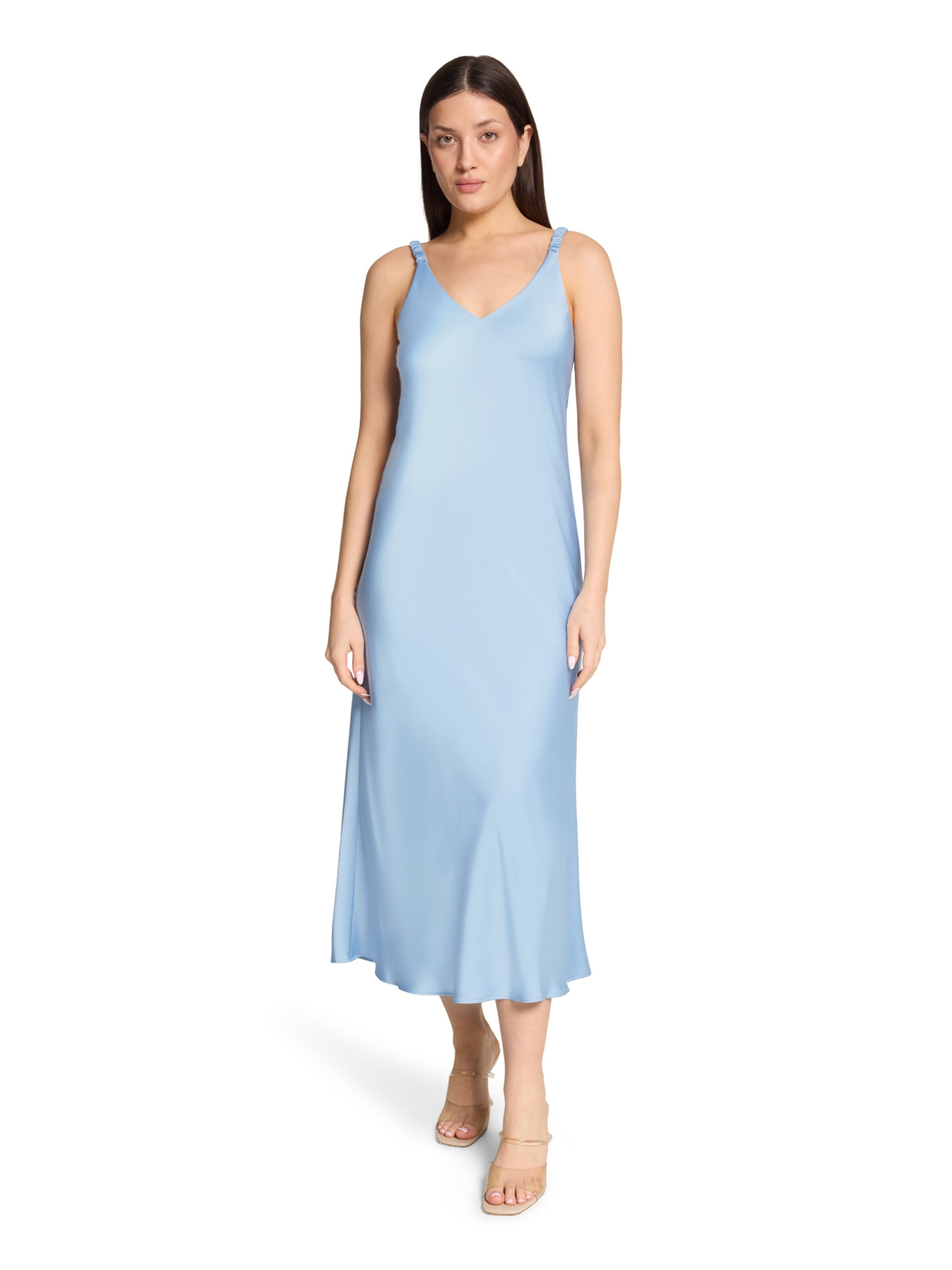 Robe de soirée Vera Mont en bleu : devant