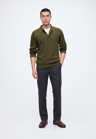 INDICODE JEANS Sweater 'Zarholm' in Green: front