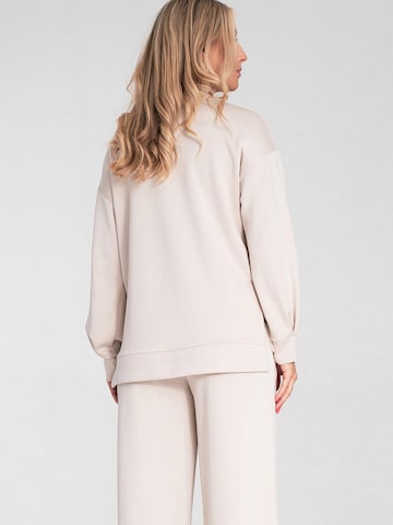 Sweat-shirt 'M1203' Figl en beige
