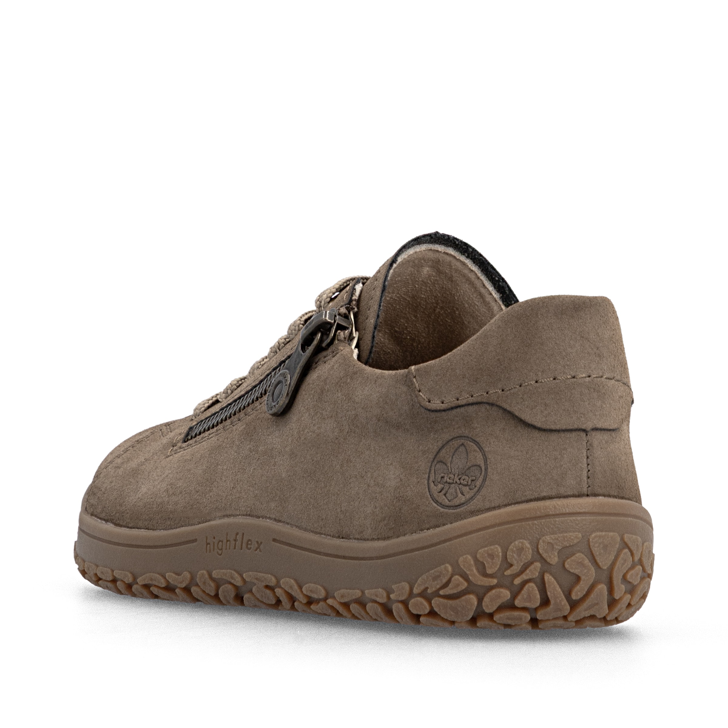 Chaussure de sport à lacets Rieker en marron