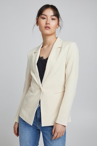 ICHI Blazer 'IHLEXI' in White: front