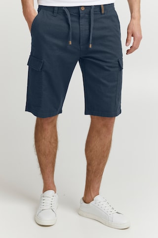 INDICODE JEANS Regular Cargoshorts in Blau: predná strana