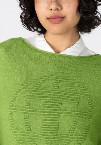 TIMEZONE Sweater 'Fancy' in Green