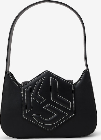 Sac bandoulière KARL LAGERFELD JEANS en noir : devant