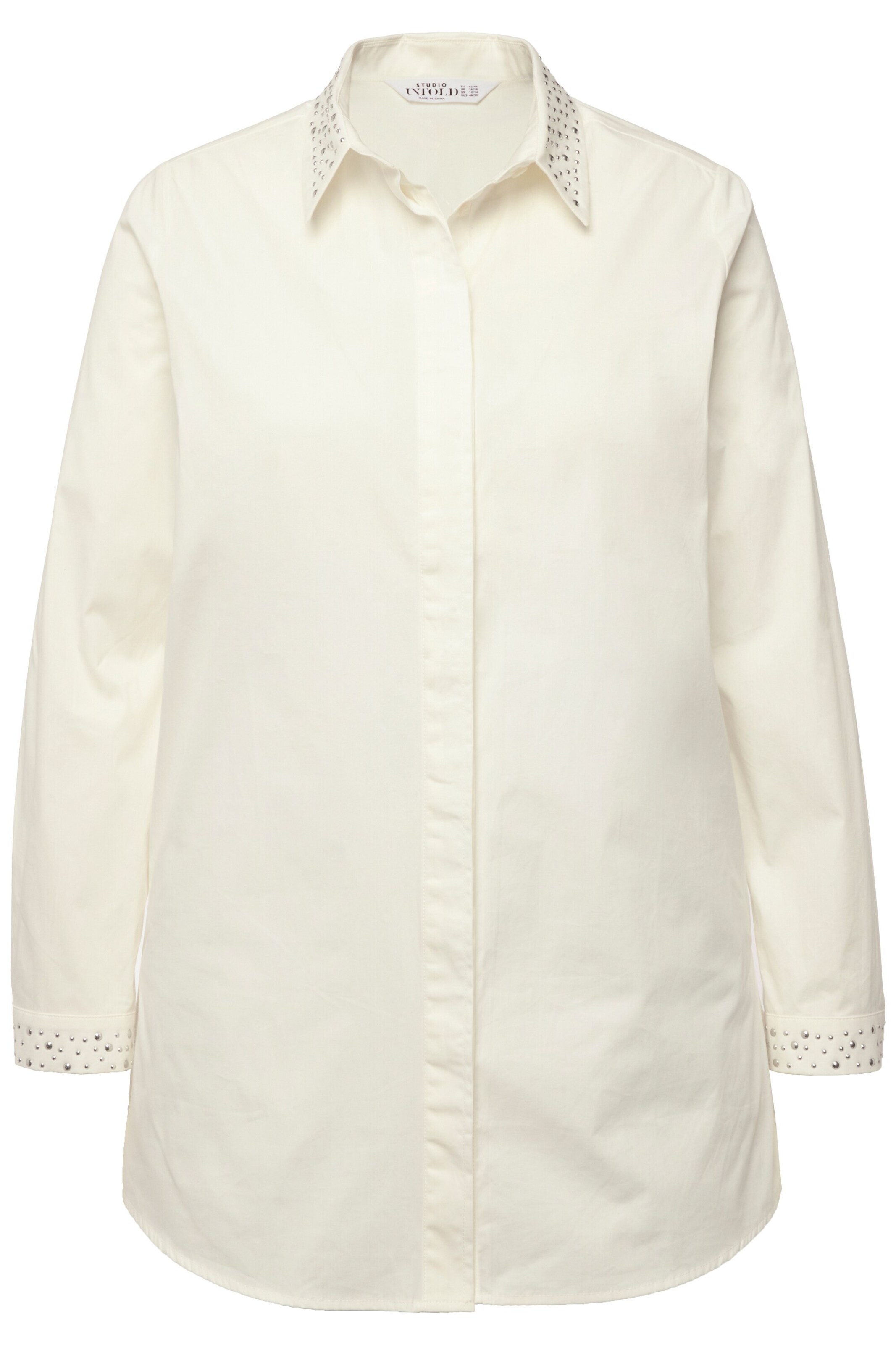 Studio Untold Blouse in Beige: front