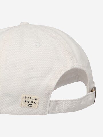 Cappello da baseball di BILLABONG in bianco
