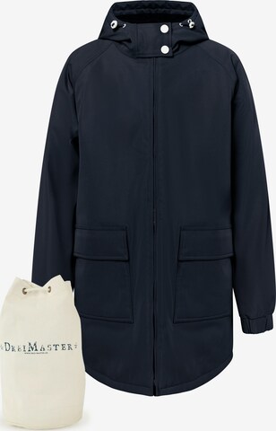 DreiMaster Maritim Winter Jacket in Blue: front