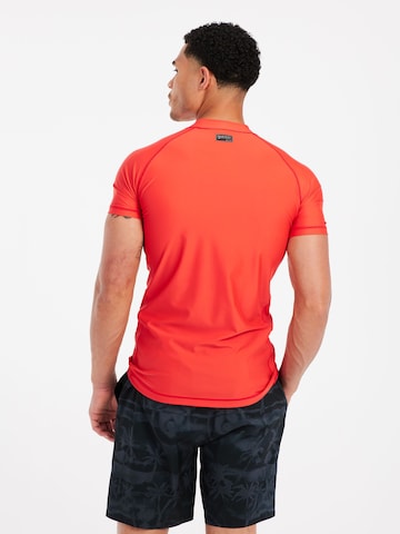 PROTEST Functioneel shirt 'PRTCATERS' in Rood