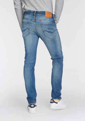 JACK & JONES Slimfit Jeans 'Glenn' in Blau