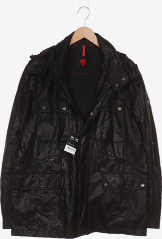 STRELLSON Jacket & Coat in 4XL in Black: front