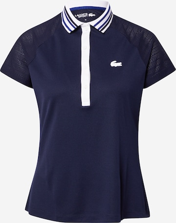 Lacoste Sport Koszulka funkcyjna w kolorze niebieski: przód