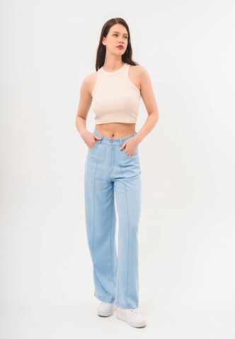FRESHLIONS Regular Broek 'Giona' in Blauw