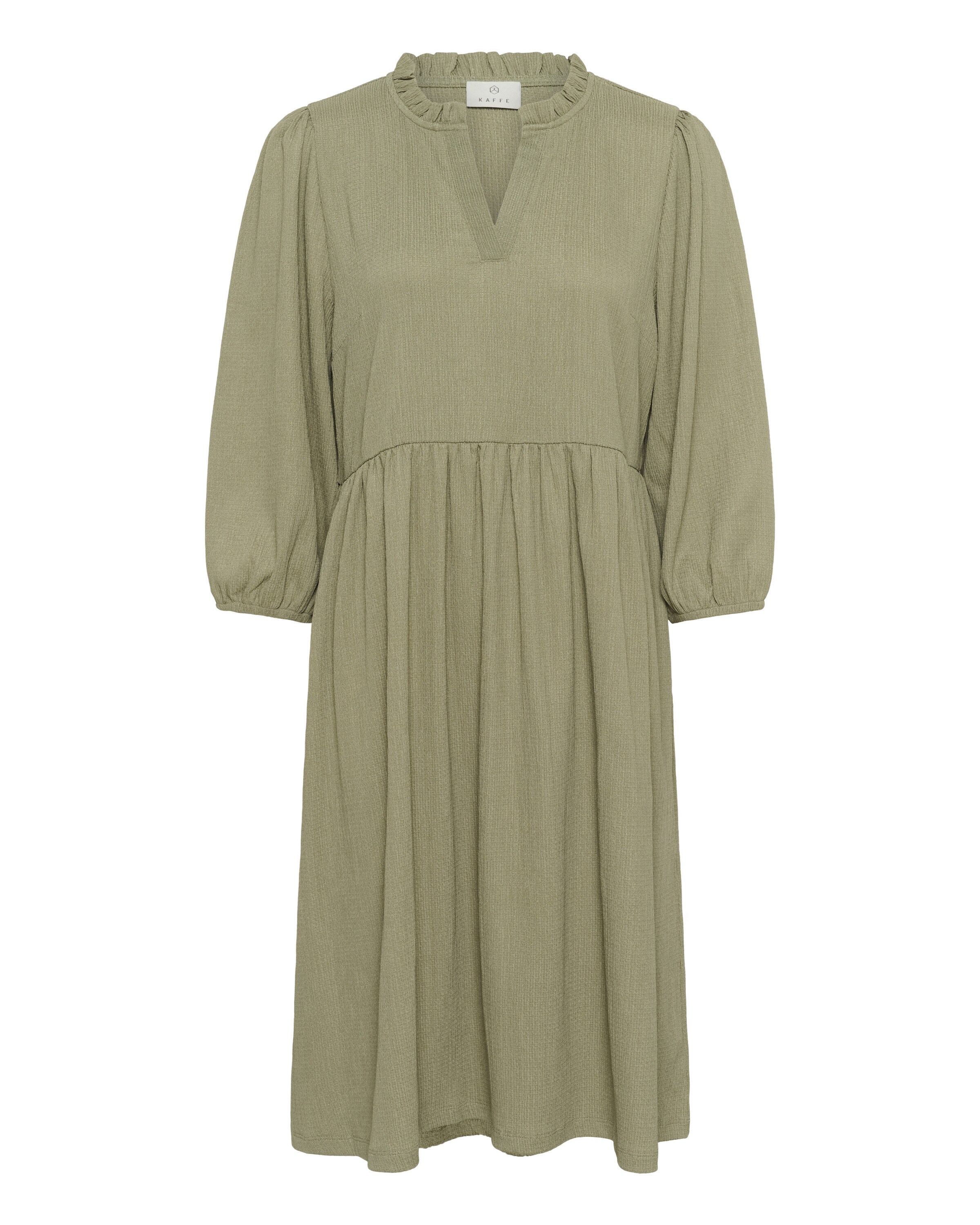 Kaffe Kleid 'Molly' in Grün: Vorderseite