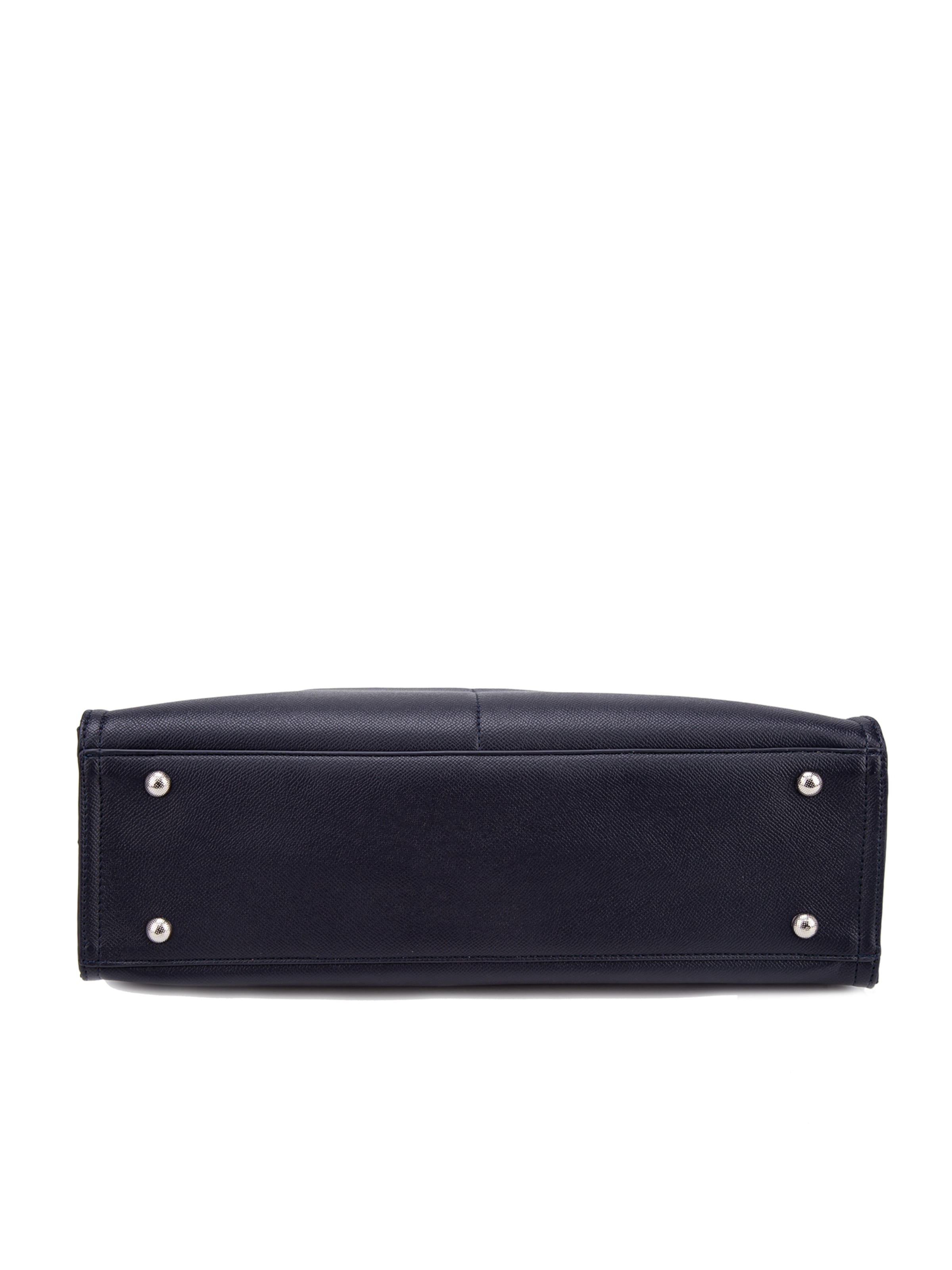 Shopper 'Borsa Shopper Donna Elora Lux - Pelle Vegana PU, Chiusura Magnetica' di Diana&Co. in blu: frontale