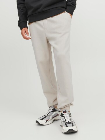 JACK & JONES Tapered Παντελόνι 'JPSTGordon JJBradley' σε μπεζ: μπροστά