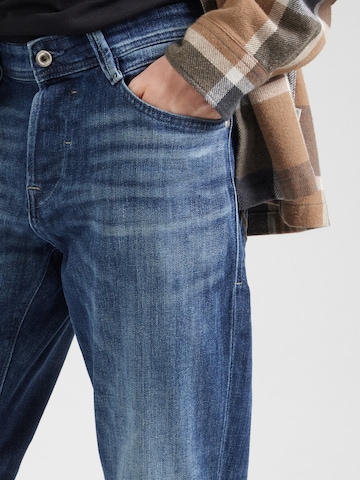 mėlyna JACK & JONES Standartinis Džinsai 'JJIMIKE JJCADE'