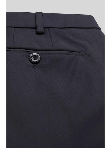 Coupe slim Pantalon à plis 'Bonn' MEYER en bleu