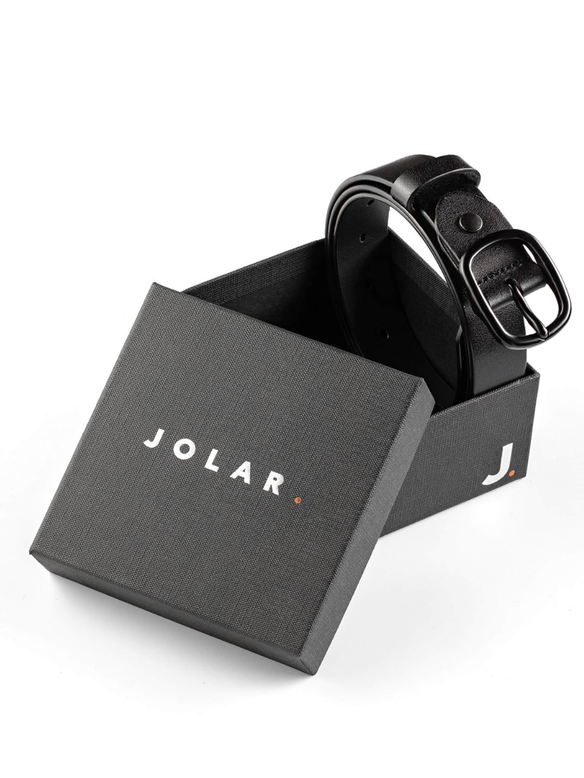 jolar Gürtel 'PREMIUM'‌‌ in Schwarz