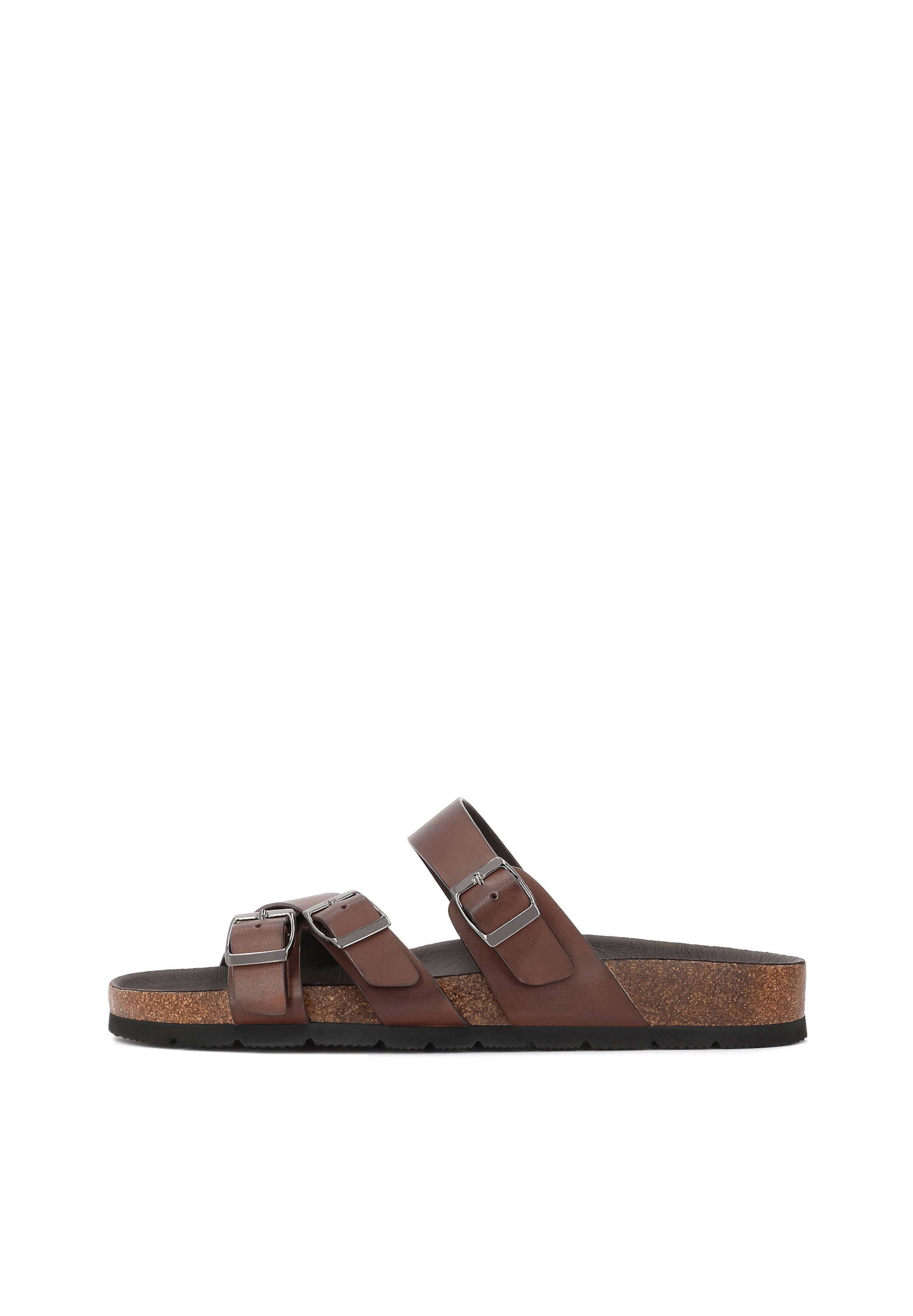 Mule Kazar en marron : devant