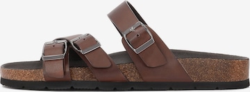 Mule Kazar en marron : devant