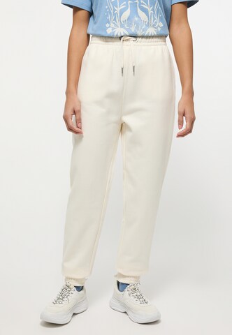 MUSTANG Loose fit Pants ' Jogger ' in White: front