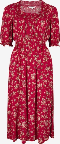 Robe 'Ditsy' Apricot en rouge : devant