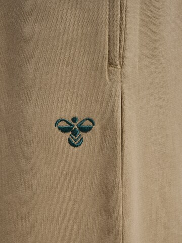 Hummel Wide leg Trousers 'Jump' in Brown