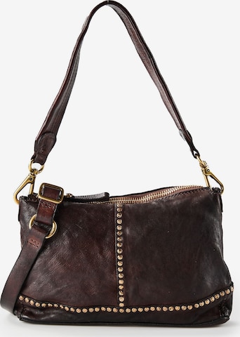 Campomaggi Schultertasche 'Pamela' in Braun: Vorderseite