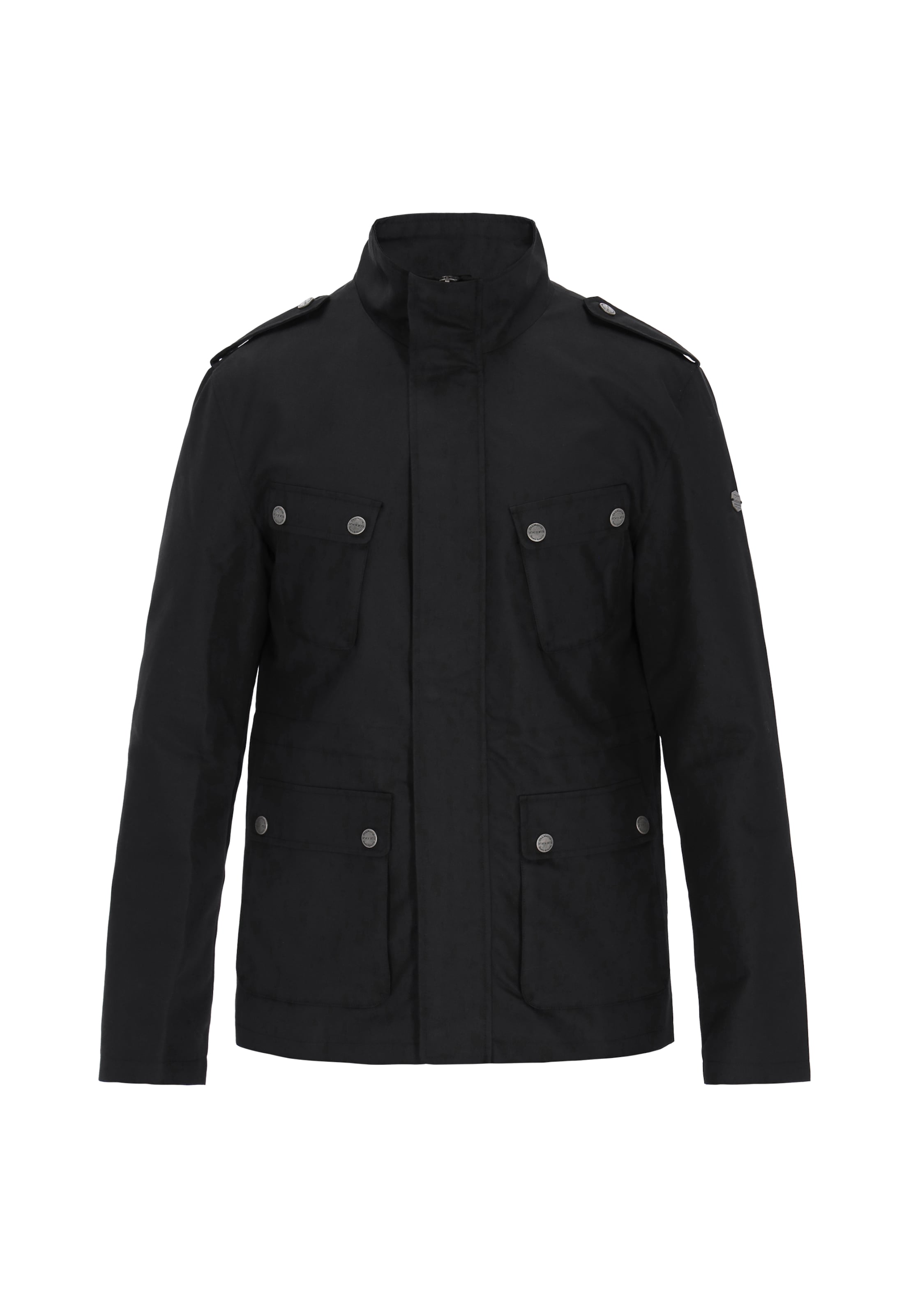 DreiMaster Klassik - Casaco meia-estação em preto: frente