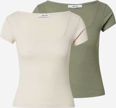 ABOUT YOU Paita 'Lil' värissä beige / vihreä, Tuotenäkymä
