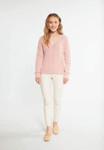 RISA Knit Cardigan in Pink