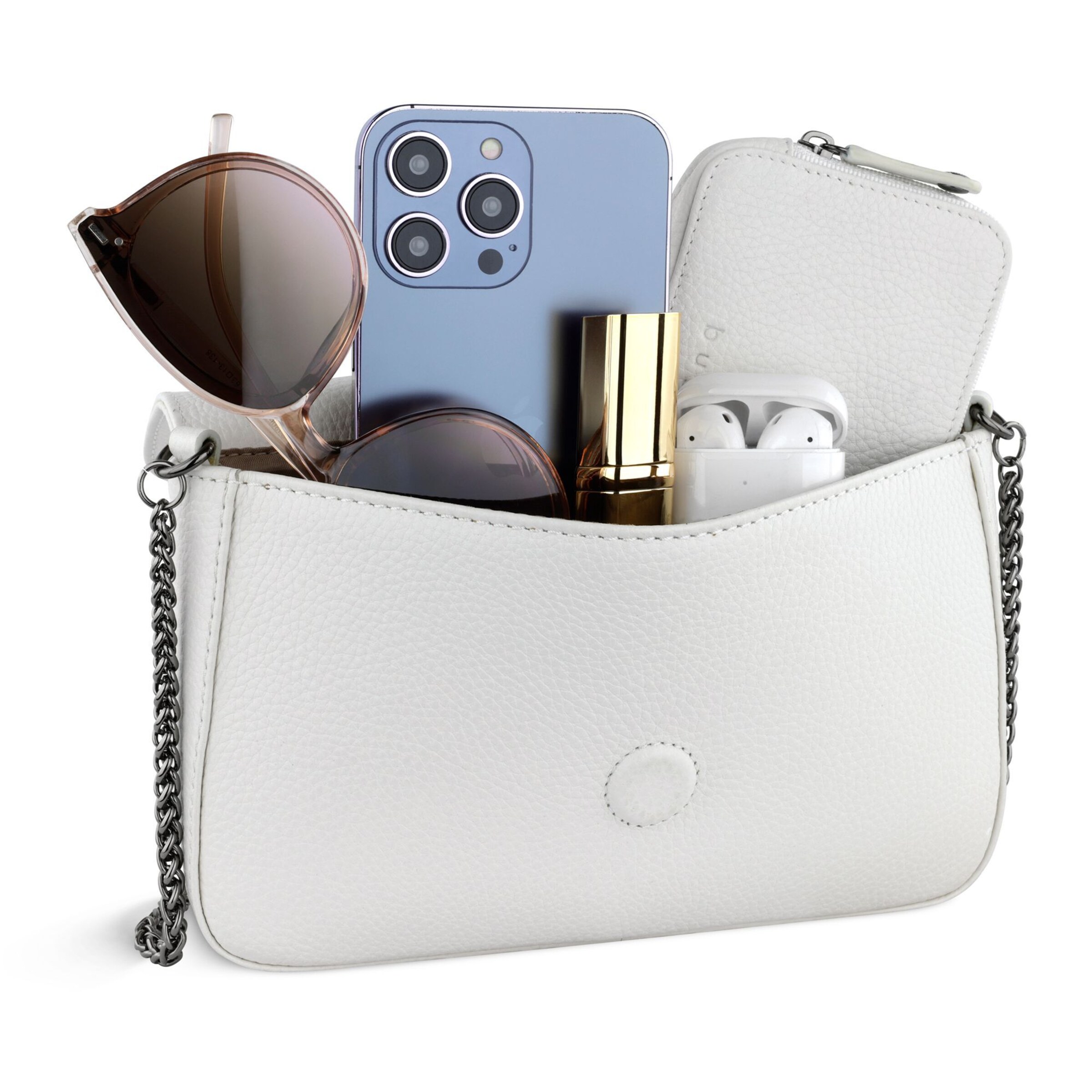 Sac à bandoulière 'Elsa' bugatti en blanc