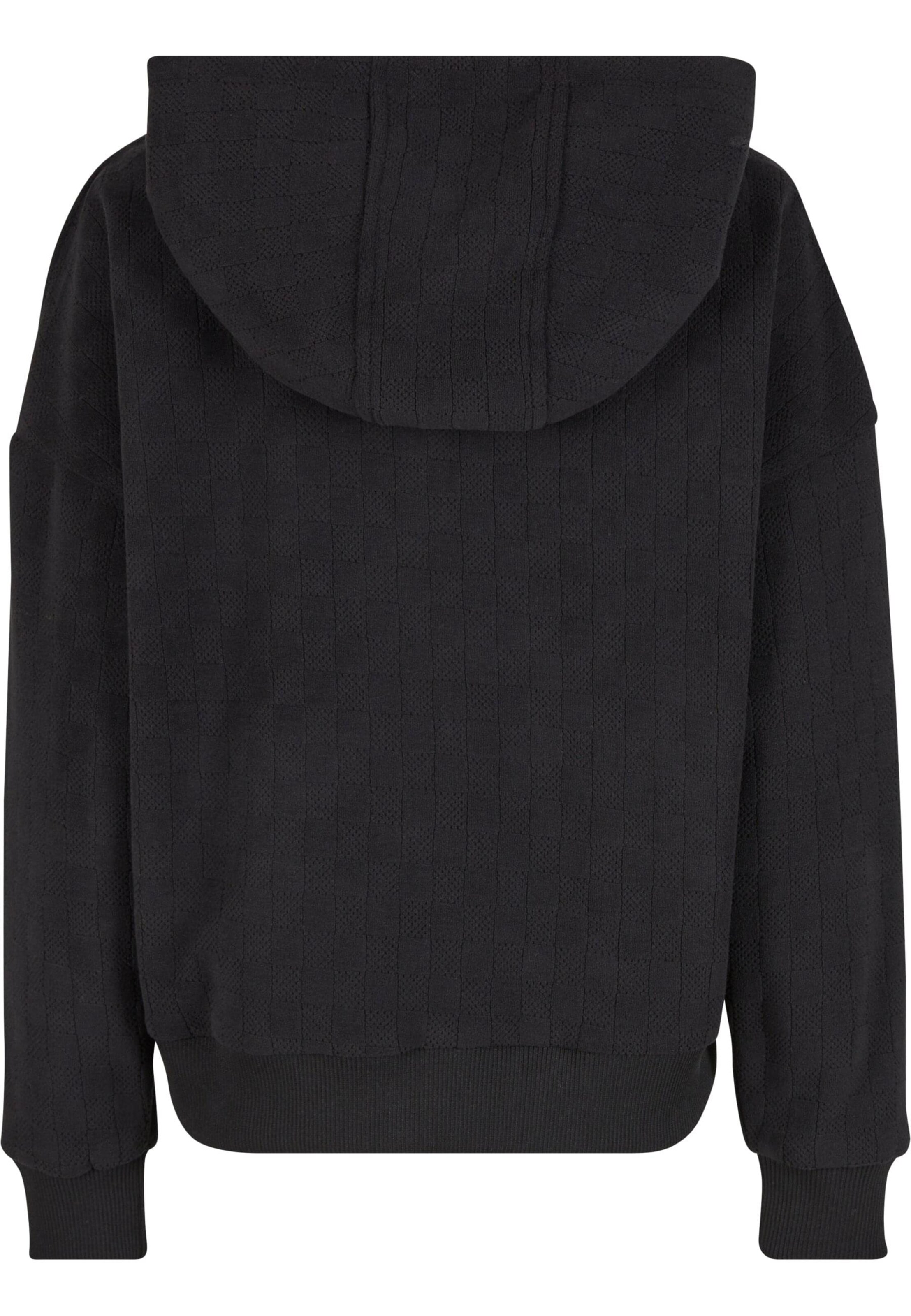 Urban Classics Sweat jacket in Black