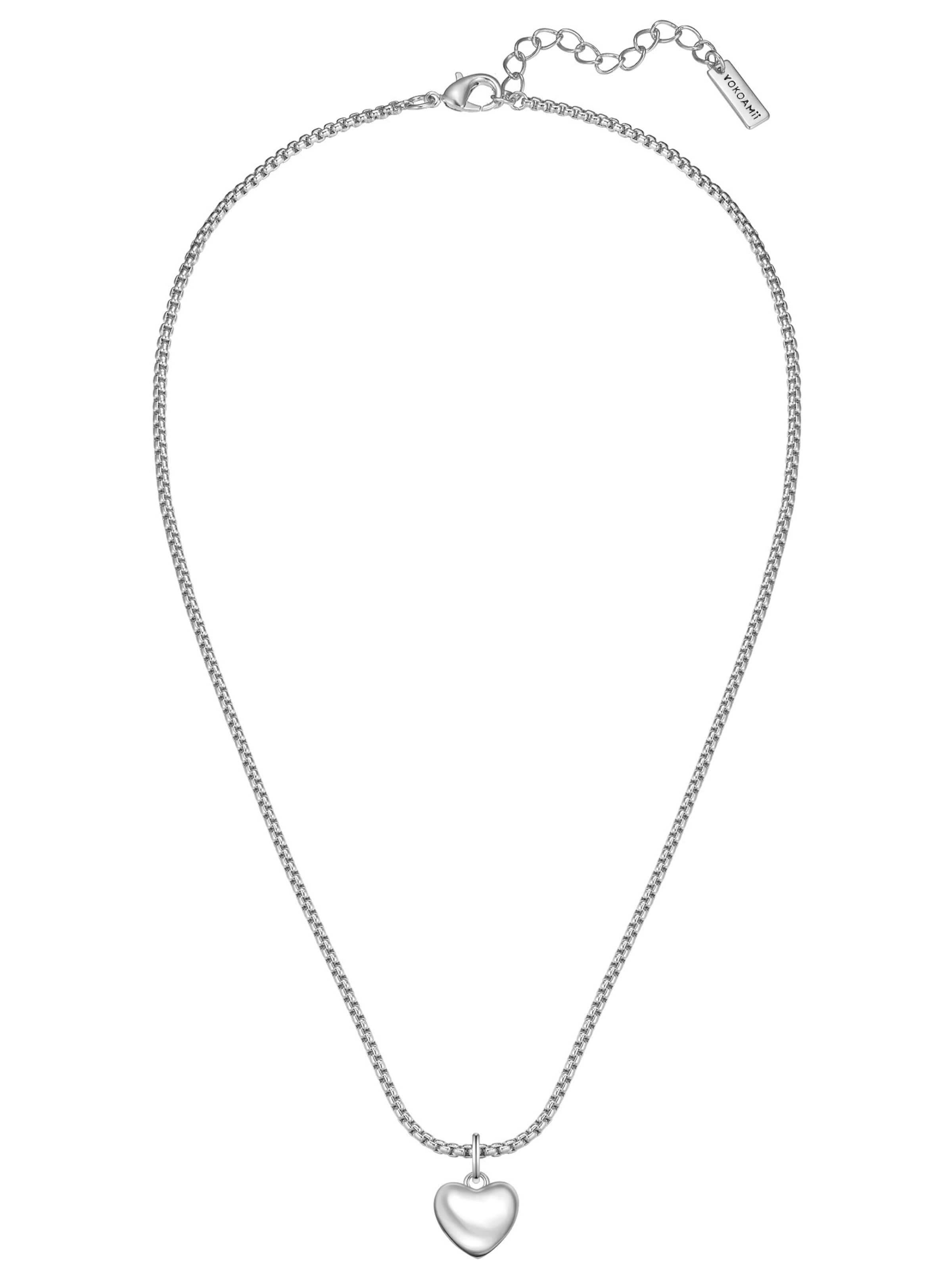 Yokoamii Necklace in Silver: front