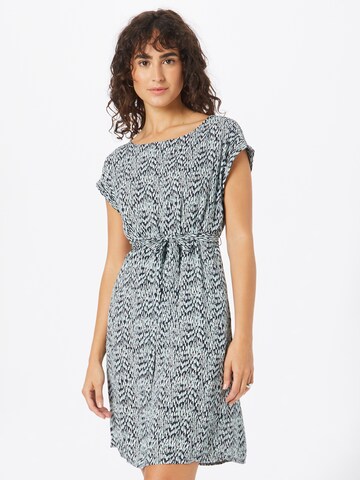 s.Oliver Summer Dress in Blue: front