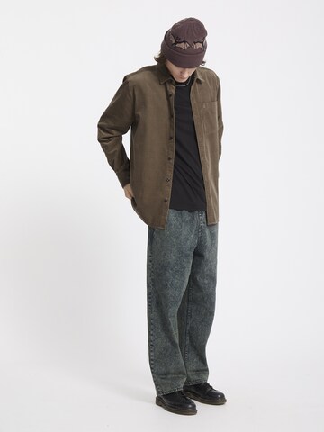 Coupe regular Chemise 'Zander' Volcom en marron
