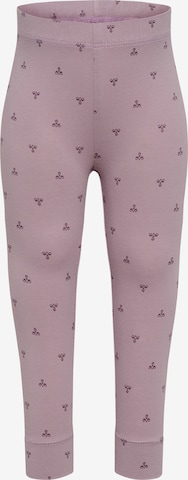 Hummel Skinny Leggings 'Mini Bee' i lilla: forside