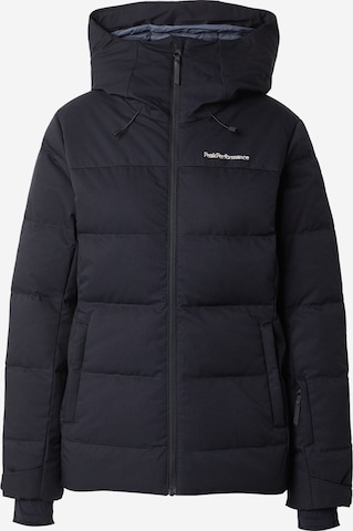 Geacă sport 'Shred' de la PEAK PERFORMANCE pe negru: față