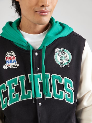 Mitchell & Ness - Chaqueta de entretiempo 'BOSTON CELTICS' en negro