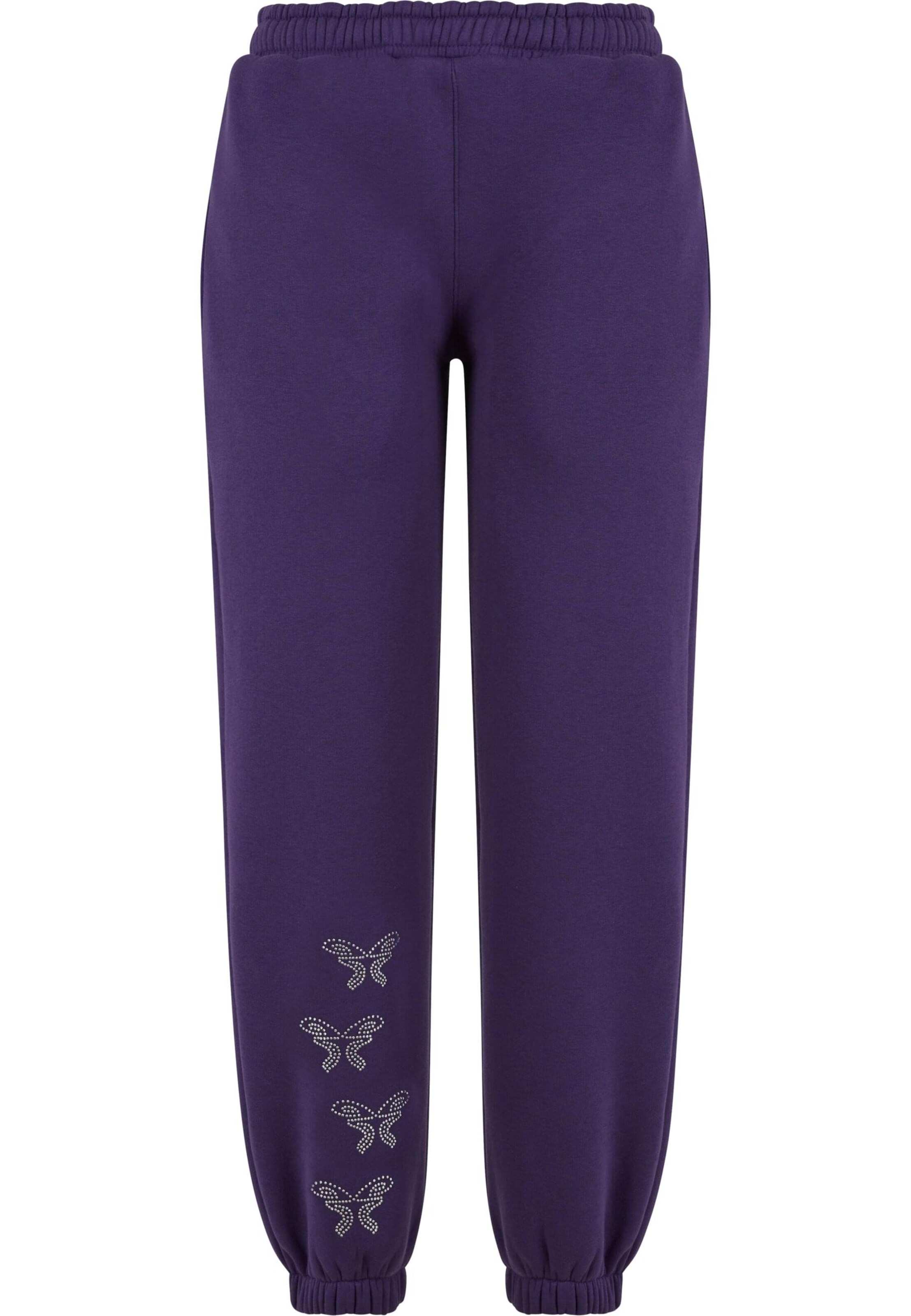 Felicious Конический (Tapered) Штаны в Лиловый: спереди