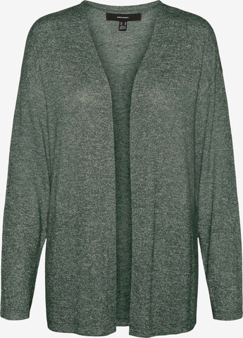 VERO MODA Gebreid vest 'BRIANNA' in Groen: voorkant