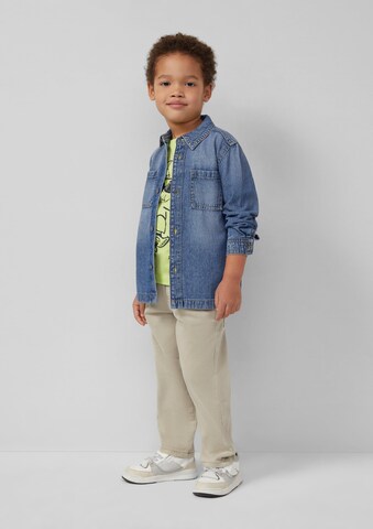 Coupe regular Chemise s.Oliver en bleu : devant