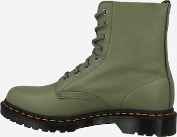 Dr. Martens Lace-Up Ankle Boots '1460 Pascal' in Green