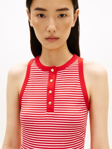 TOMMY HILFIGER Top – červená