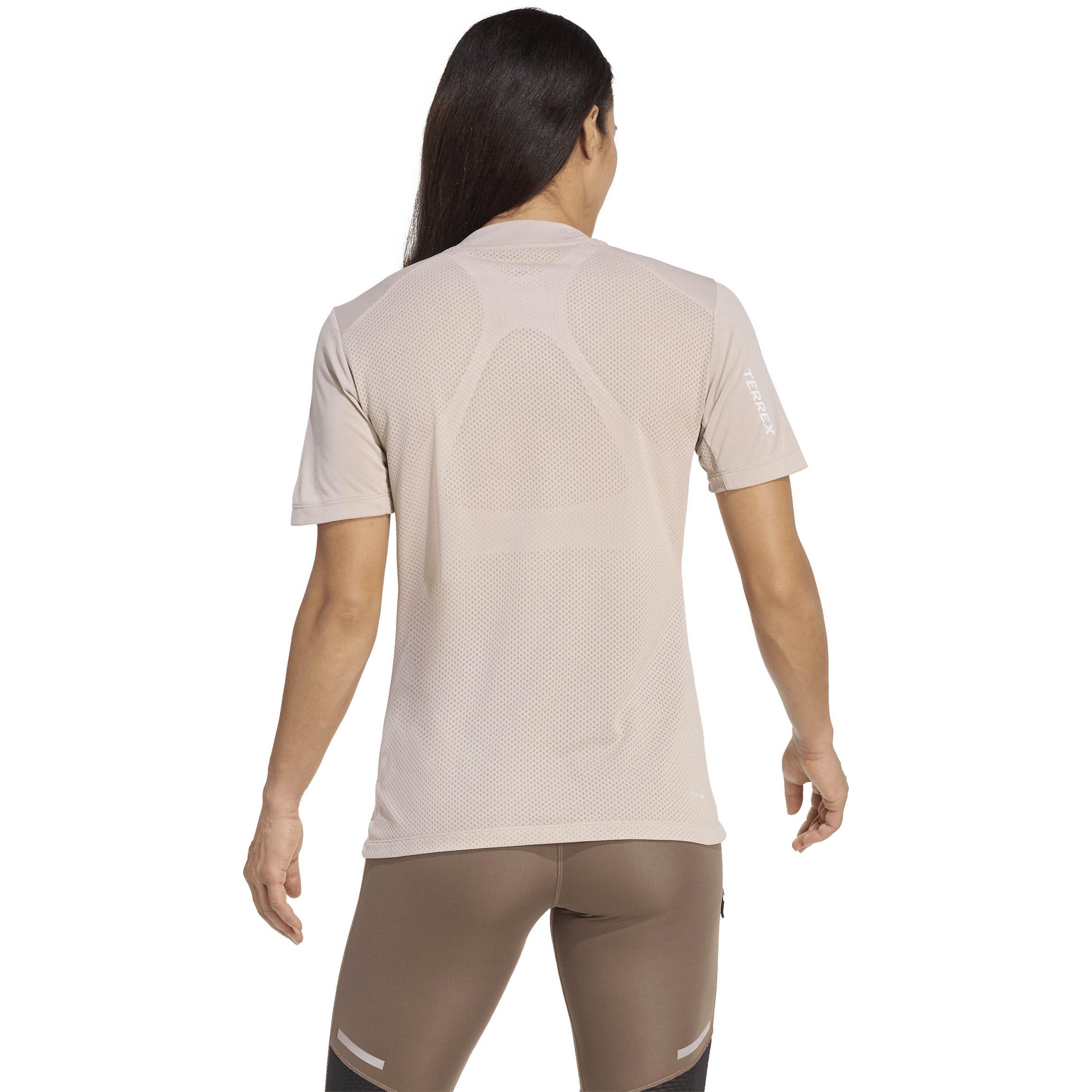 ADIDAS TERREX Funktionsshirt in Beige