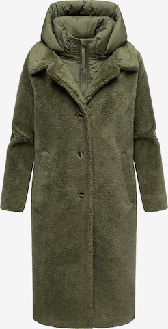 zaļš NAVAHOO Ziemas mētelis: no priekšpuses