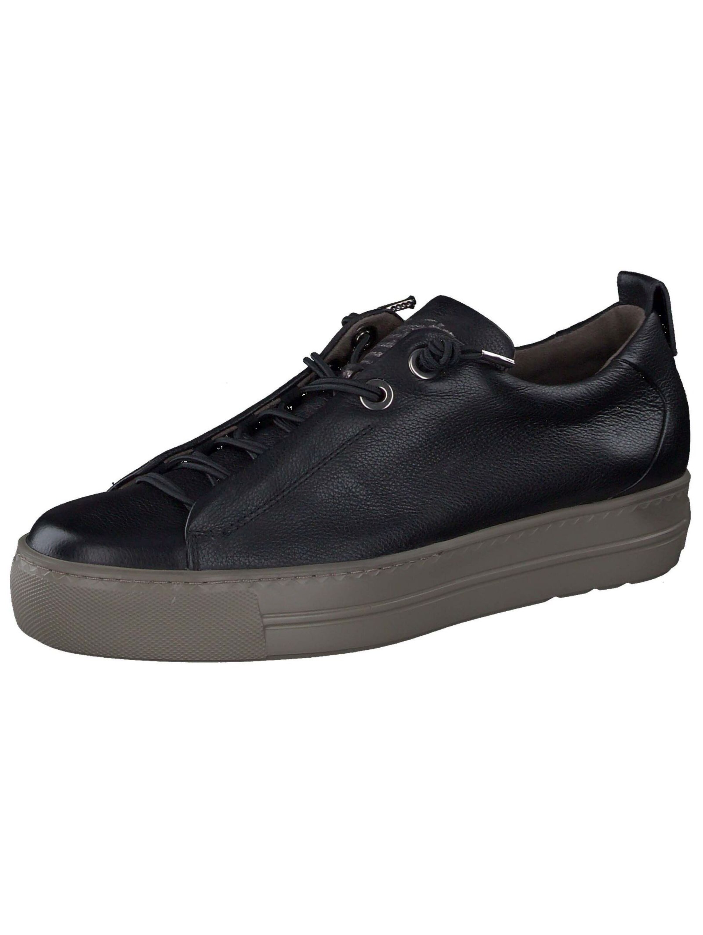 Paul Green Platform trainers 'Mastercalf' in Black: front