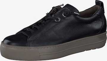 Sneaker bassa 'Mastercalf' di Paul Green in nero: frontale