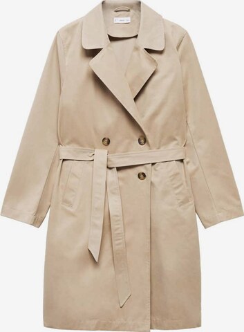 Manteau 'Trenchy' MANGO TEEN en beige : devant